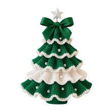 Beginner Crochet Christmas Tree Kit – Yarn, Hook &