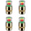 Lot de 4 capteurs de pression de pneus avec indicateur de pression (3 couleurs). 1