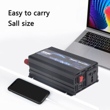 All Round Protection Mechanism300W Power Inverter12V To220V Pure Sine Wave Output With Fast Charging Dual USB Ports Home Outdoor RV Car Compatible