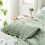 Sage Green Seersucker Comforter Set 7-Piece 4