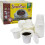 SIMPLECUPS Ποτήρια μιας χρήσης (50 τεμάχια) + Καπάκια & Φίλτρα – Συμβατά με Keurig, K-Cup και 1