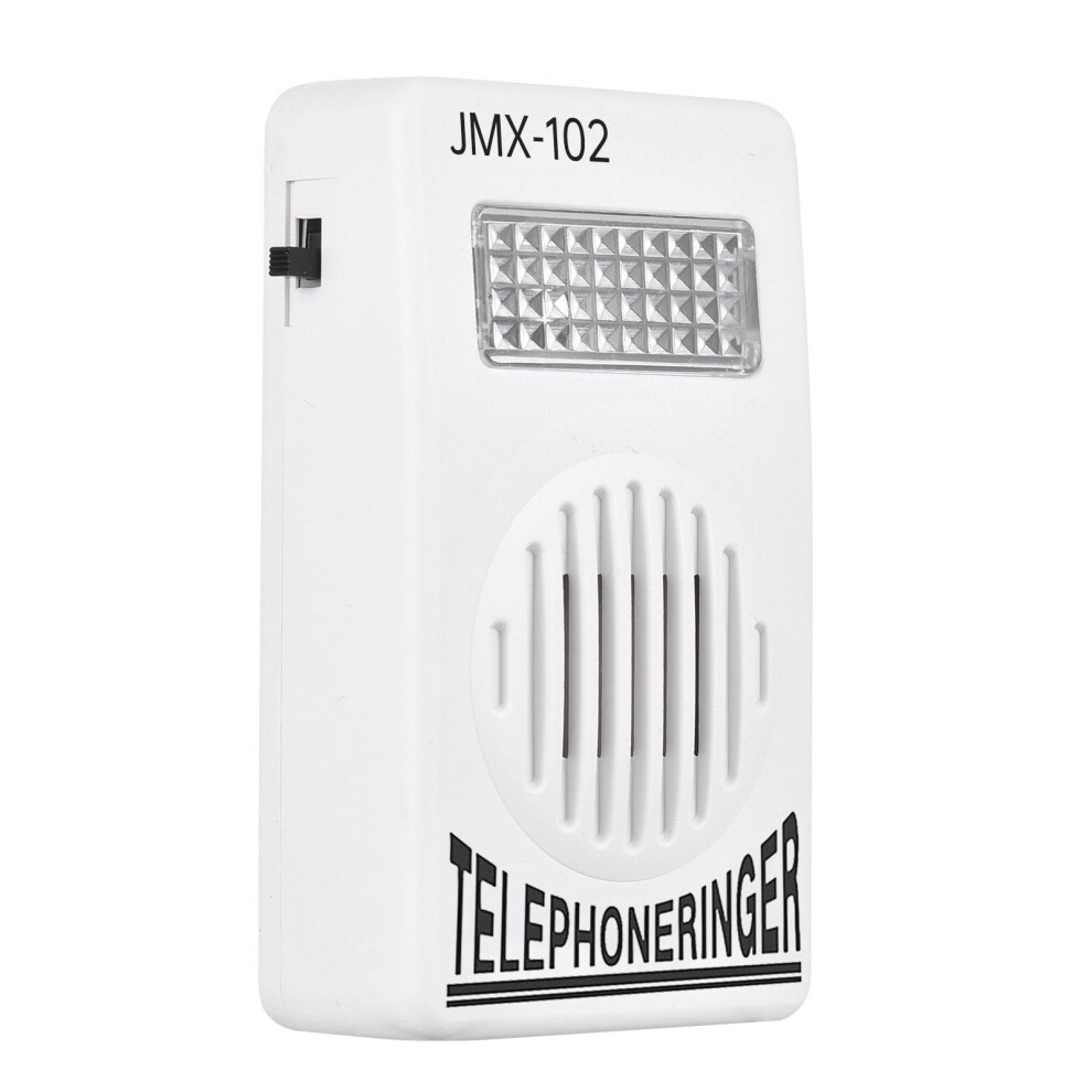 Light Wall-Mounted Battery-Free Ringer Amplifier, 70Db, Compatible With 6P2c Landline