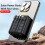 Power bank solare portatile con batteria esterna e 4 porte USB. 7