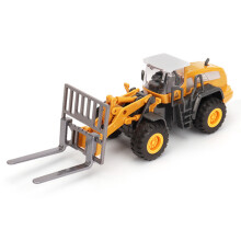 1:55 Jouet chariot élévateur en alliage - Véhicule de chantier pour enfants