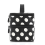 Grote polyester make-uptas met dubbele ritssluiting 3