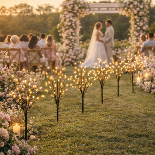 Valiant Weddings Party Lights 12.5mtrs Warm White 1