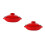 2Pcs Red Ceramic Soup Pot Casserole with Lid for Home Use 10
