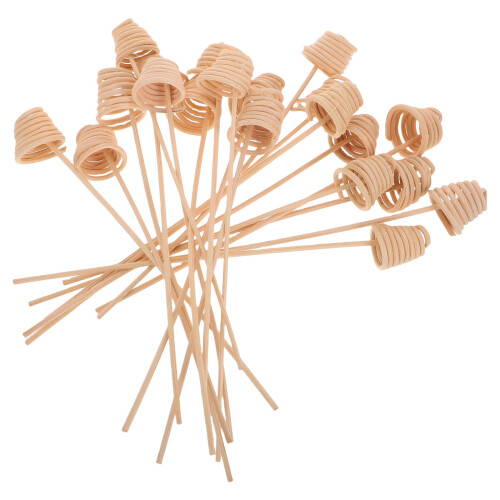 40Pcs Decorative Wavy Rattan Diffuser Refill Sticks for Home Fragrance 2
