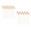 40Pcs Decorative Wavy Rattan Diffuser Refill Sticks for Home Fragrance 4