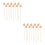 40Pcs Decorative Wavy Rattan Diffuser Refill Sticks for Home Fragrance 5