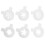 30St Plastic Nozzle Set Voor Commerciële Ijsdecoratie, Wit 3