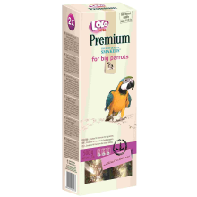 Lolo Pets Premium- Smakersy Owocowe Z Korą Cynamonową Dla Dużych Papug 0,5 Kg