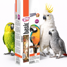 Lolo Pets Basic- Smakers Z Pistacjami - Kolby Dla Dużych Papug  250 G