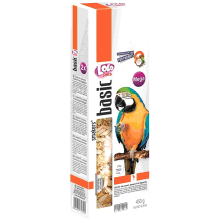 Lolo Pets Basic- Smakersy Mega Orzechowo-Owocowe Dla Dużych Papug 450 G