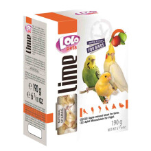 Lolo Pets Lime - Wapienko Kostka Jabłkowa Xxl Wapienna- Dla Papug 190G