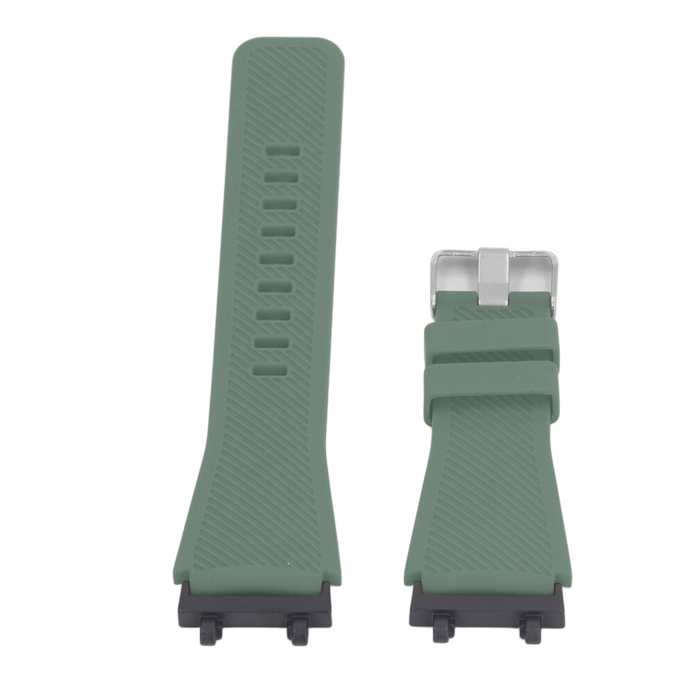 Elastic Metal Silicone Smart Watch Band For Amazfit Active Edge Od 22.5Cm Green 8411385869007