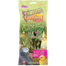 Tropical Carnival Natural Oat Spray For Pet Birds - Płatki Owsiane W Gałązkach Do Chrupania Dla Wszystkich Papug 70G