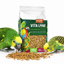 Vitapol Vitaline - Larwy Mącznika Dla Wszystkich Papug 80G