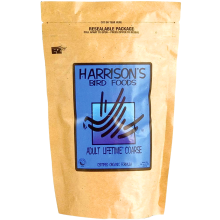 Harrison`s Adult Lifetime Coarse Organic Parrot Food - Granulat Całoroczny Dla Średnich I Dużych Ptaków 450G