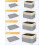 4 Pack Linen Storage Bins 15" x 11" x 9.5" 2