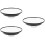 3Pcs Round Single Side Makeup Mirror with Suction Cup for Home Use 9