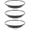 3Pcs Round Single Side Makeup Mirror with Suction Cup for Home Use 10