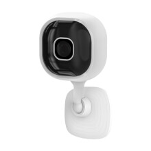 HD WiFi Security Camera for Home – Wireless Indoor, Wide Angle, Remote View, Motion Detection, Night Vision, White