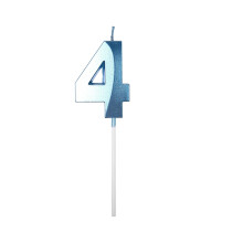 Candle Holder Clearance Birthday Candles Extended Big Number Candle Multicolor 3D Design Cake topper Decoration for Any Celebration Home Decor E