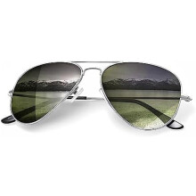 Lunettes de soleil aviateur polarisées avec protection UV