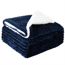 AUQ Weighted Blanket,Thick Fleece Fabric Throw Blanket for Couch,Double-Layer Warmth Cotton Blanket,Style6,47.2"59.1"