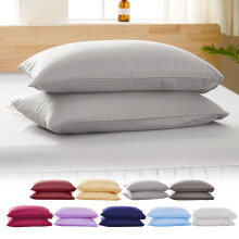 PRETXORVE Pillow Cases - 2 Pack - Envelope Closure - Soft Brushed Microfiber Fabric - Shrinkage and Fade Resistants Pillow Covers 20 X 30 Inches