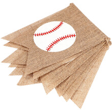 FRCOLOR Decoraciones vintage de béisbol para baby shower, puerta con temática deportiva
