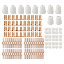 120PCS Extended PT-31 Plasma Cutter Consumables,PT31 Torch Cutting Consumables
