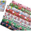 12 st presentpapper söt jultomtehatt snögubbe presentpapper 1