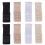 FeelGlad8Pcs Γυναικεία Μαλακά Επεκτεινόμενα Σουτιέν, 2Hook3Row, Ελαστικό Λουράκι Επέκτασης 1