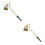 2St Multi Kleuren Kaarsuitblusser Van Zinklegering Met Elegant Design 6