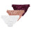 Confezione da 3 slip da donna in raso e seta, modello bikini 1