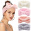 Spa Headband4Pack εξαιρετικά μαλακή κορδέλα μακιγιάζ μικροϊνών για γυναίκες κορίτσια 1