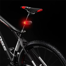USB genopladeligt trådløst cykelblinklys, fjernbetjent smart baglygte, vandtæt LED-baglygte til natkørsel