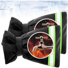 Protetor de torneira externa para proteção contra congelamento no inverno com bolsa térmica, protetor universal para torneira de jardim.