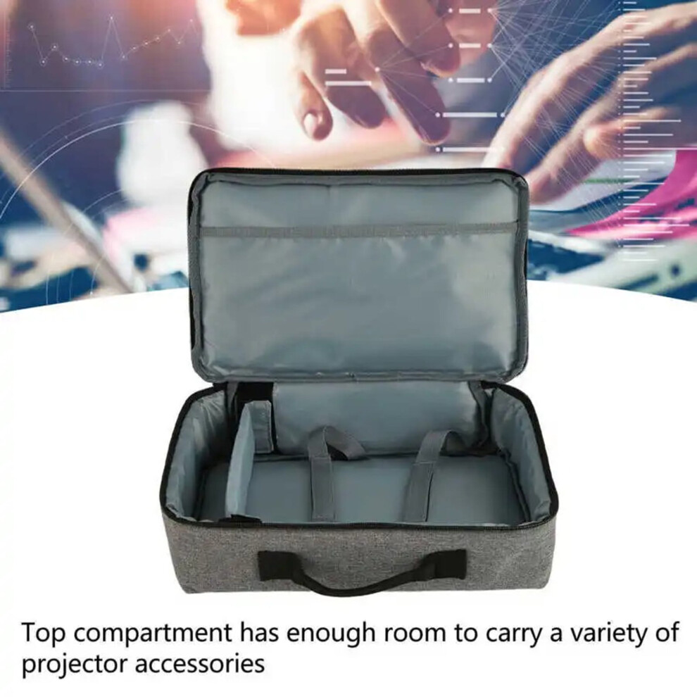 Projector Case,With Smooth Portable Zipper And With Grey 9496895075932