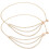 4St Vrouwen Verstelbare Body Chain Met Boho Stijl 2