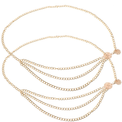4St Vrouwen Verstelbare Body Chain Met Boho Stijl 1