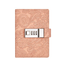 Pink Password Lock Diary with Digital Combination Lock, Premium Thick Paper – Compatible with Students & Couples