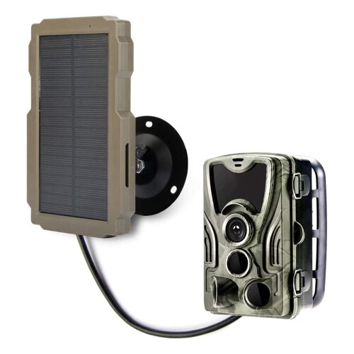 Κιτ ηλιακής βάσης φόρτισης 6V-12V, 3000mAh, IP66 Συμβατό με αδιάβροχη κάμερα