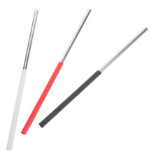 Conjunto de 3 peças de acessórios triangulares para badalo de sino de vento com suporte de alumínio.