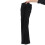 2Pcs Black Chef Pants Breathable Easy Wash Polyester-Cotton Workwear 4