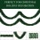 Green and White Tinsel Garland 15m 3