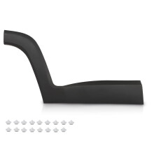 Moldura de la puerta trasera, embellecedor del guardabarros derecho del lado del pasajero, compatible con Jeep Renegade 2015-2021.
