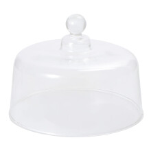 Mini mikrovågsugn fruktkaka glaskupol XL plastform